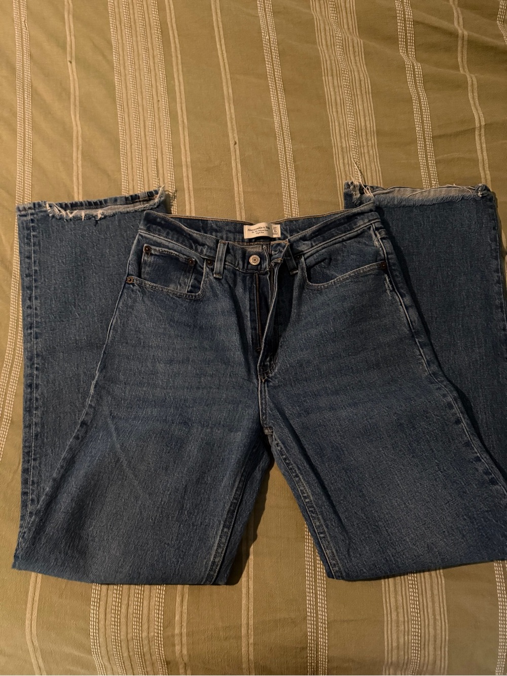 Abercrombie & Fitch Dark Blue Flare Jeans